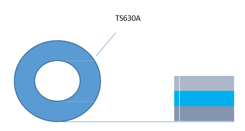 0.16mm blauwe thermische band voor Elektronische Componentenverwerking 3