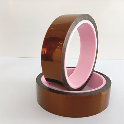 3 Inches Core Glossy Lamination Label for Kapton Polyimide Film / Kapton Tape Adhesive