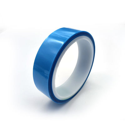Goede prijs Hoge Aanvankelijke de Bandts630d Thermische Plakband van de Adhesie Blauwe Polyester online
