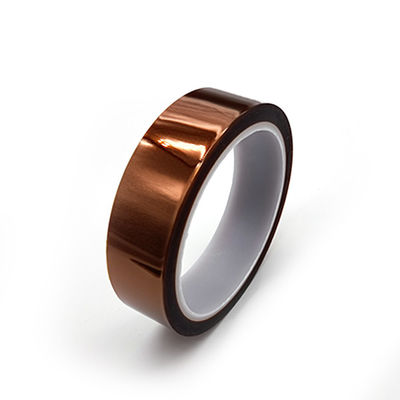 Goede prijs Gesteunde het Silicone Plakband van Polyimide van het Kapton Hittebestendige Afplakband Film online