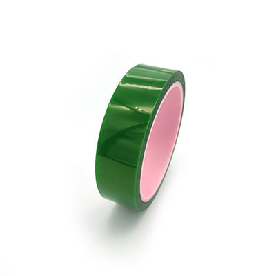Goede prijs ESD van het polyestersilicone Afplakband Anti het Verouderen 2.4mil Groene Kleur online
